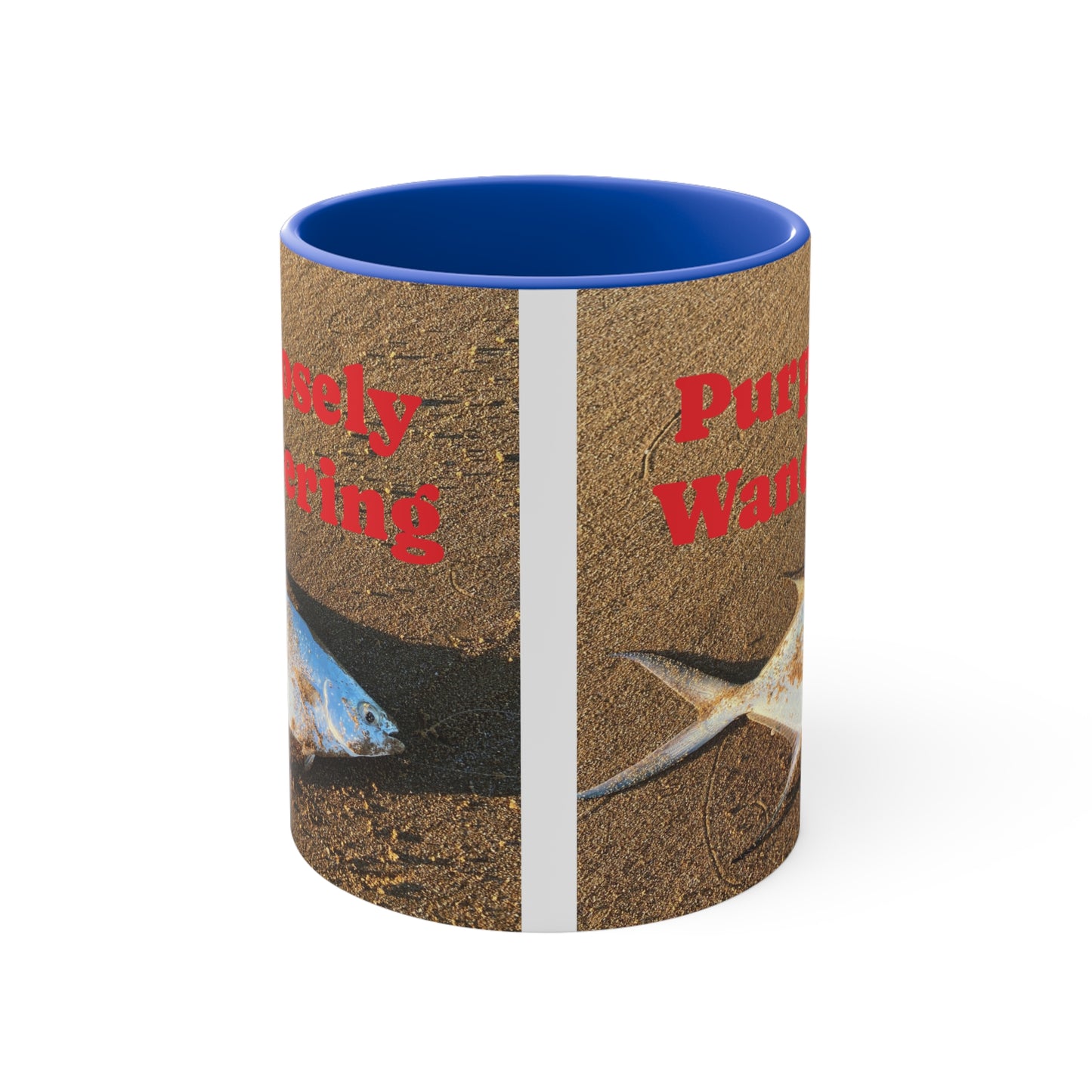 Fishing range- AUS PRINT Colorful Accent Mugs, 11oz