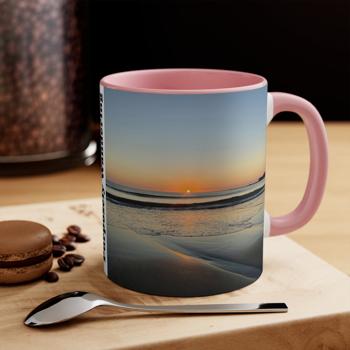 Beach Lovers range- AUD PRINT Colorful Accent Mugs, 11oz