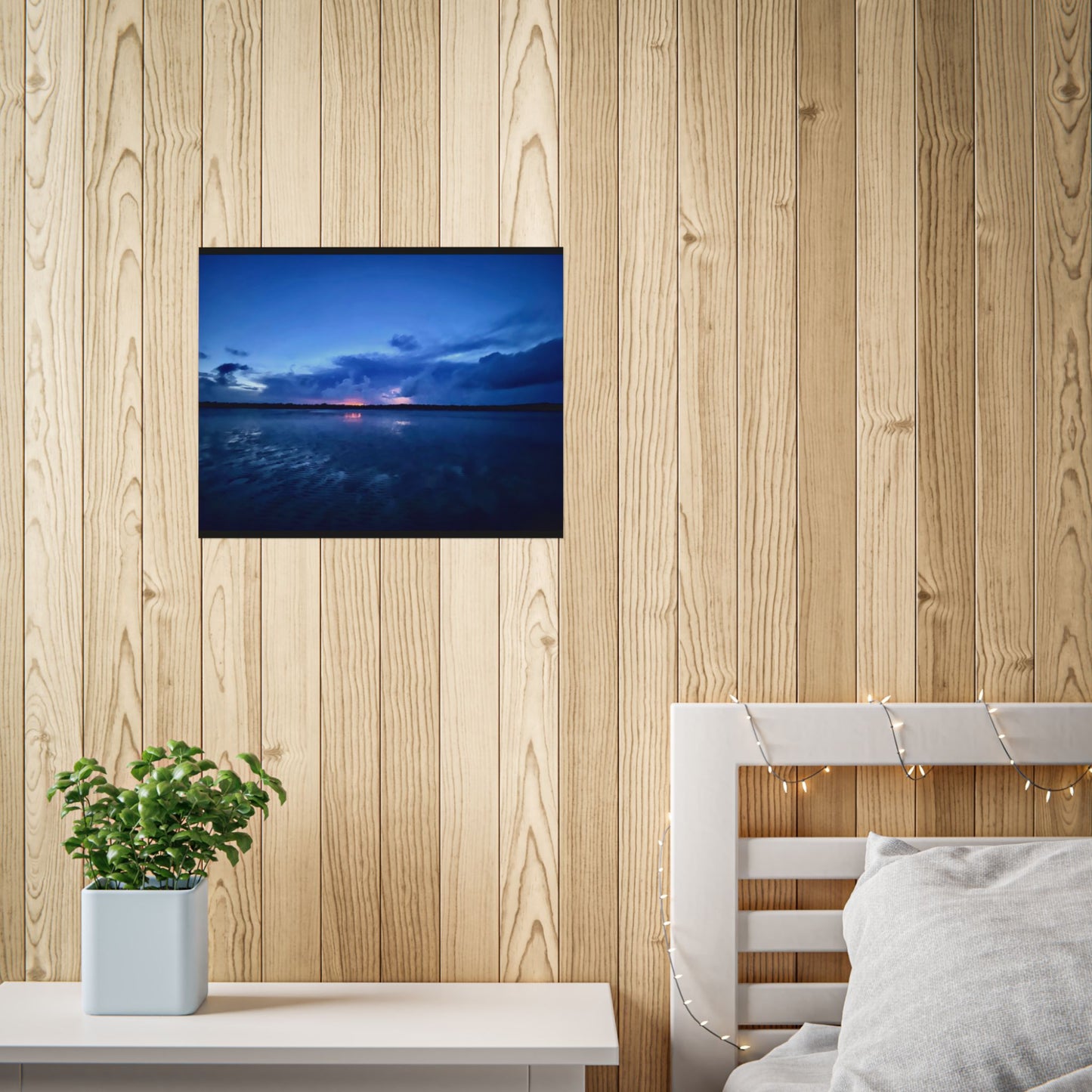 Serene Sunset Unframed Poster - Tranquil Wall Art for Home Decor
