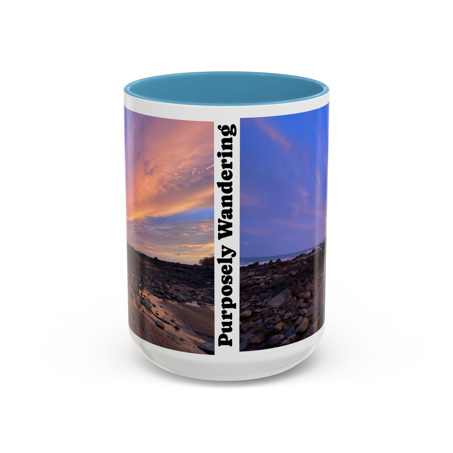 Purposefully Wandering Accent Coffee Mug - 11/15oz Scenic Design