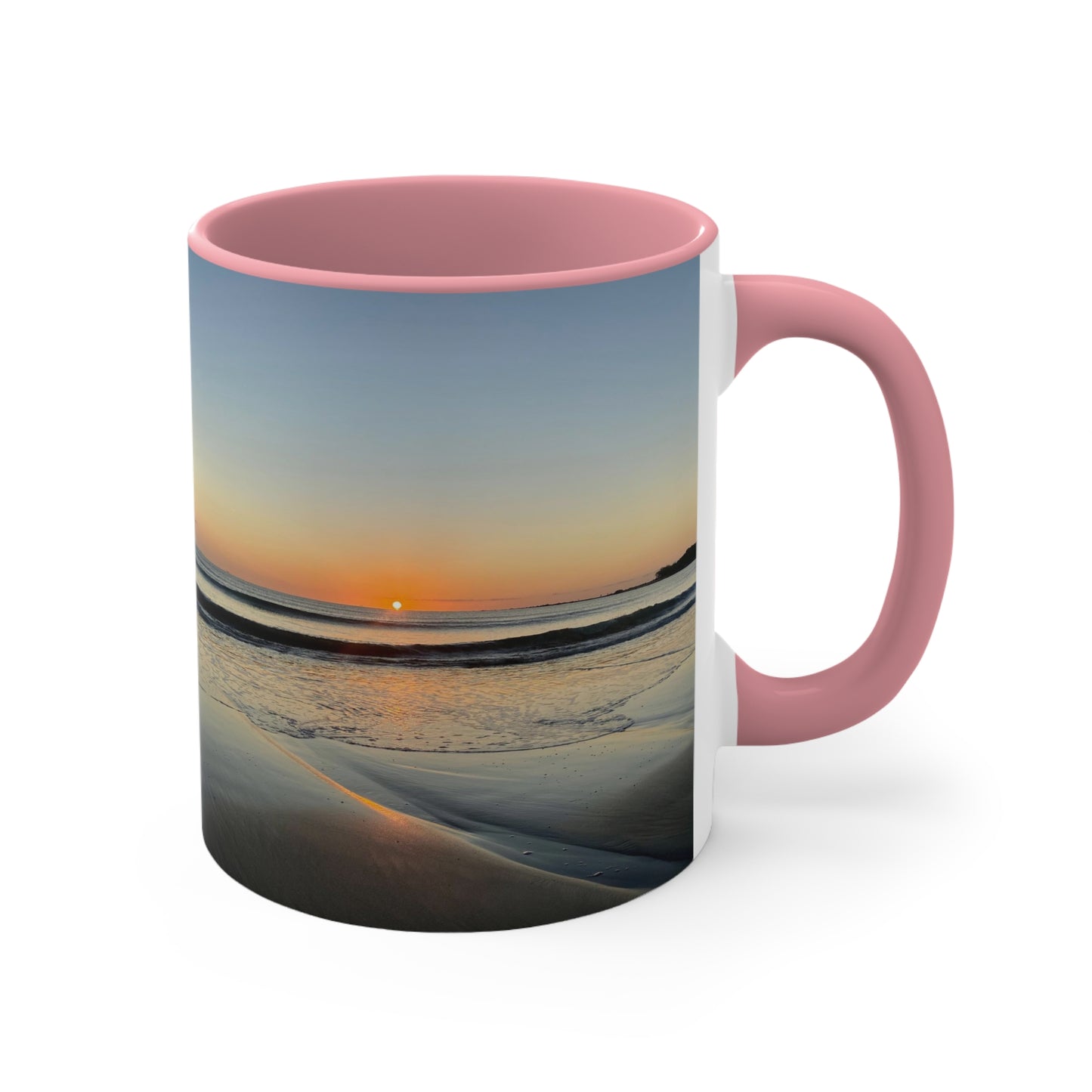 Beach Lovers range- AUD PRINT Colorful Accent Mugs, 11oz