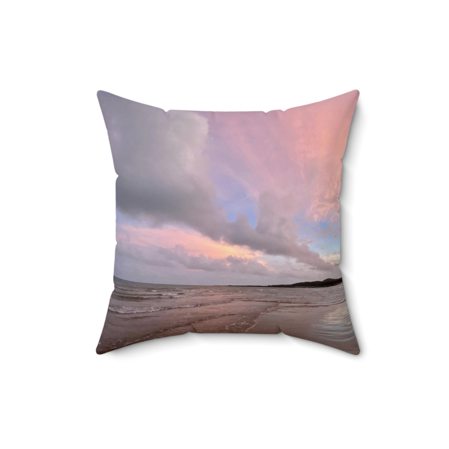 Beach Lovers range- Spun Polyester Square Pillow