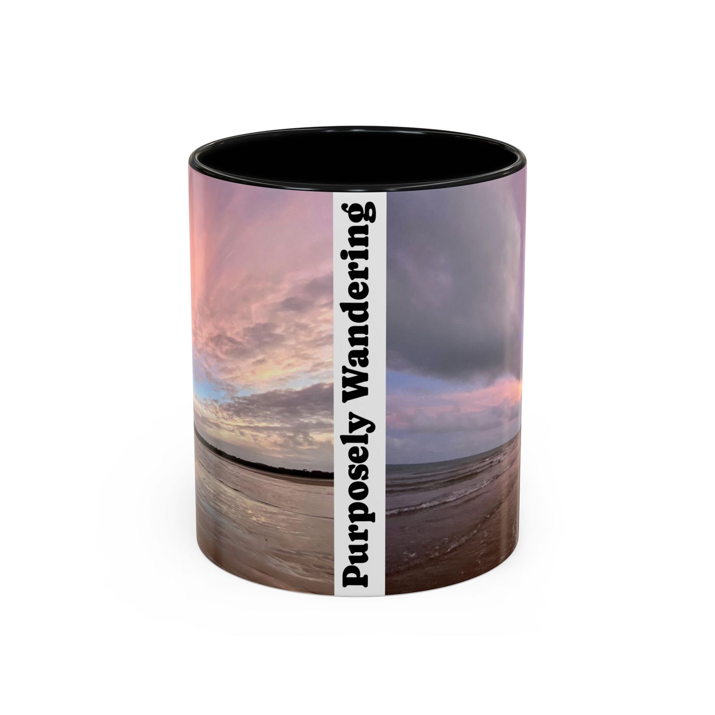 Purposely Wandering Accent Coffee Mug - 11/15oz - Perfect Gift for Beach Lovers