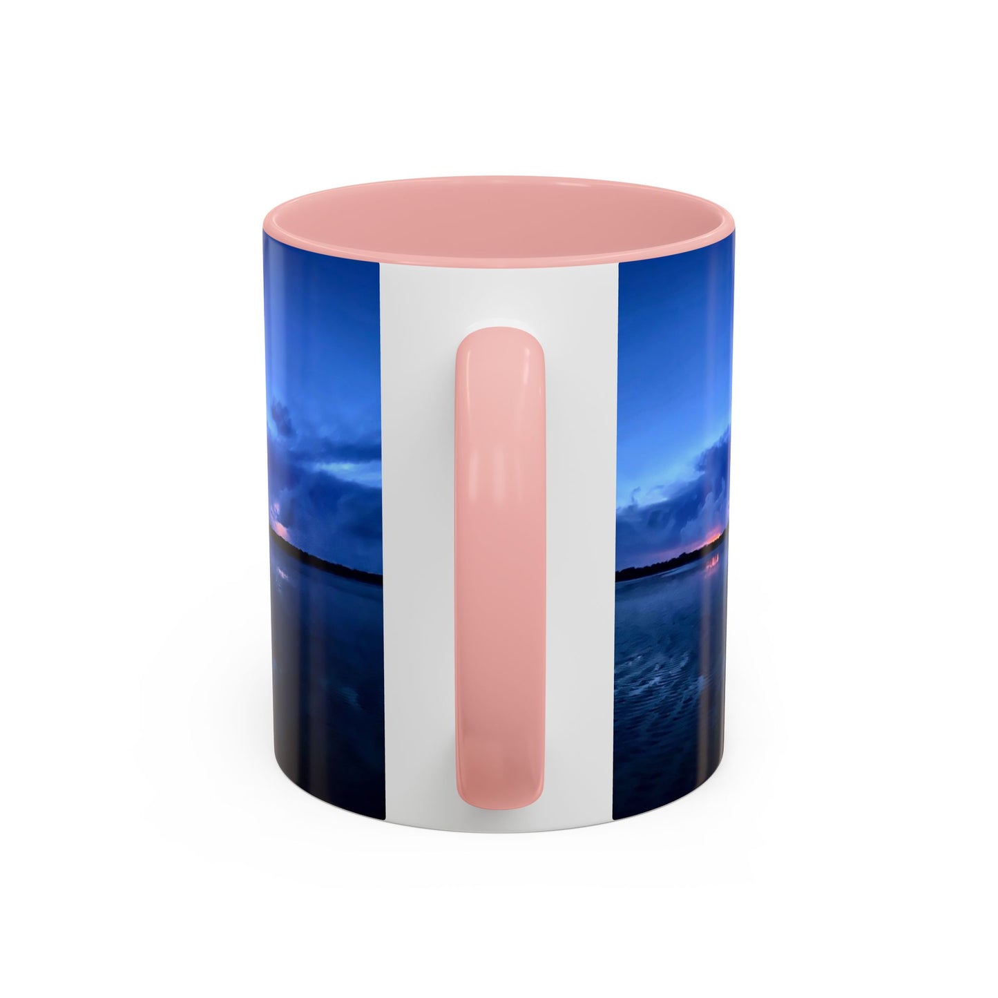 Purposely Wandering Accent Coffee Mug - Serene Sunset Design for Nature Lovers