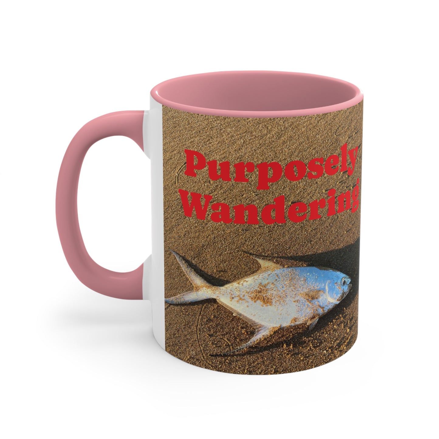 Fishing range- AUS PRINT Colorful Accent Mugs, 11oz
