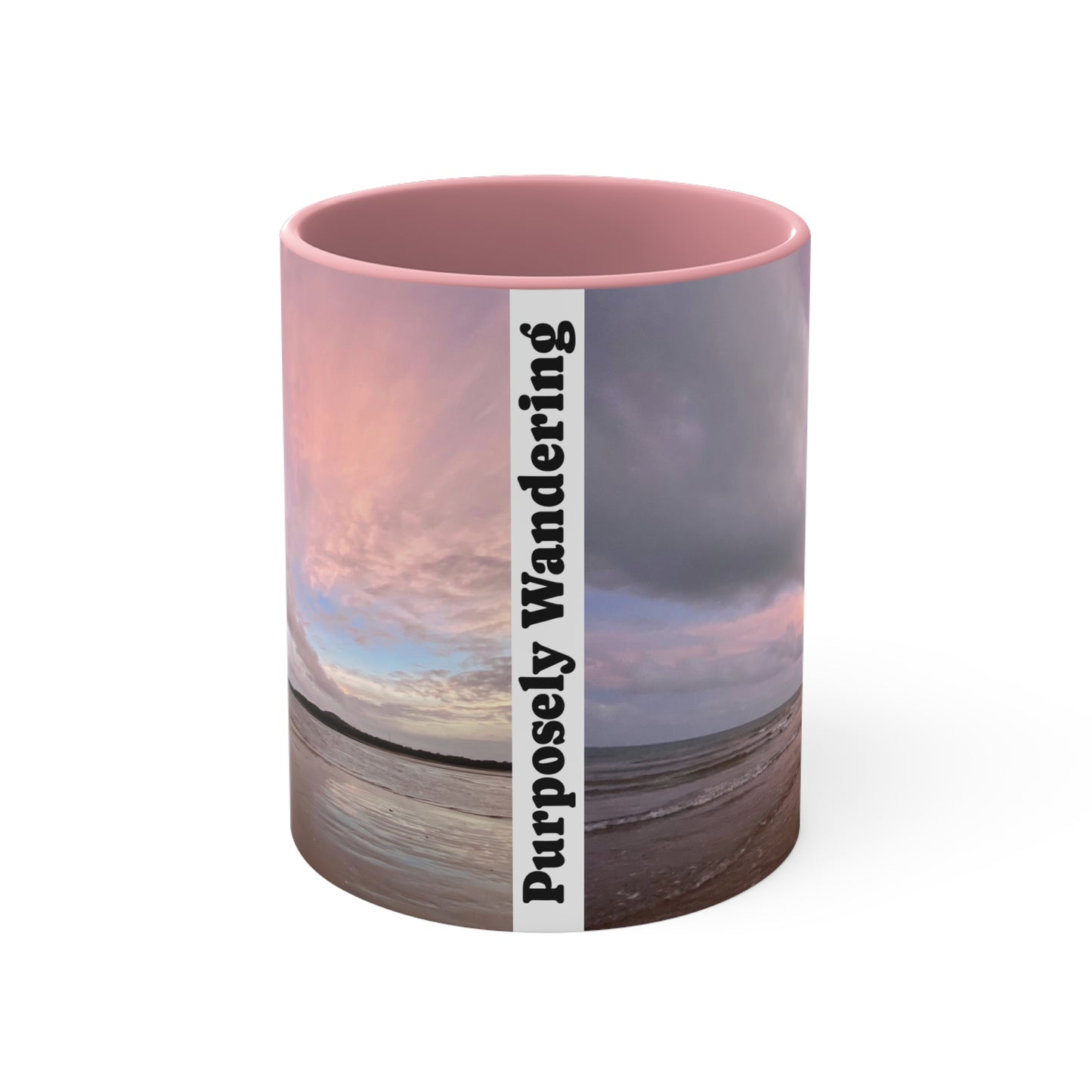 Beach Lovers range - AUD PRINT Colorful Accent Mugs, 11oz