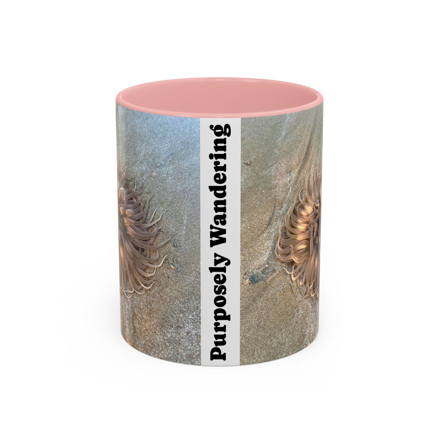 Purposely Wandering Accent Coffee Mug - Unique 11oz & 15oz Drinkware for Nature Lovers