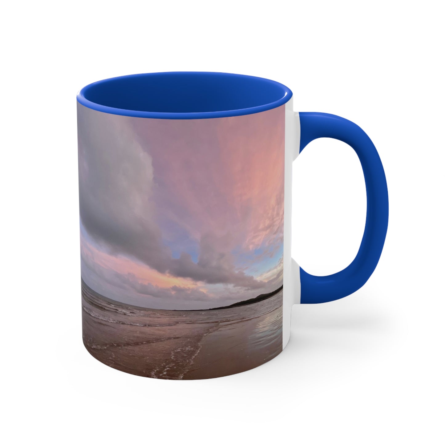Beach Lovers range - AUD PRINT Colorful Accent Mugs, 11oz