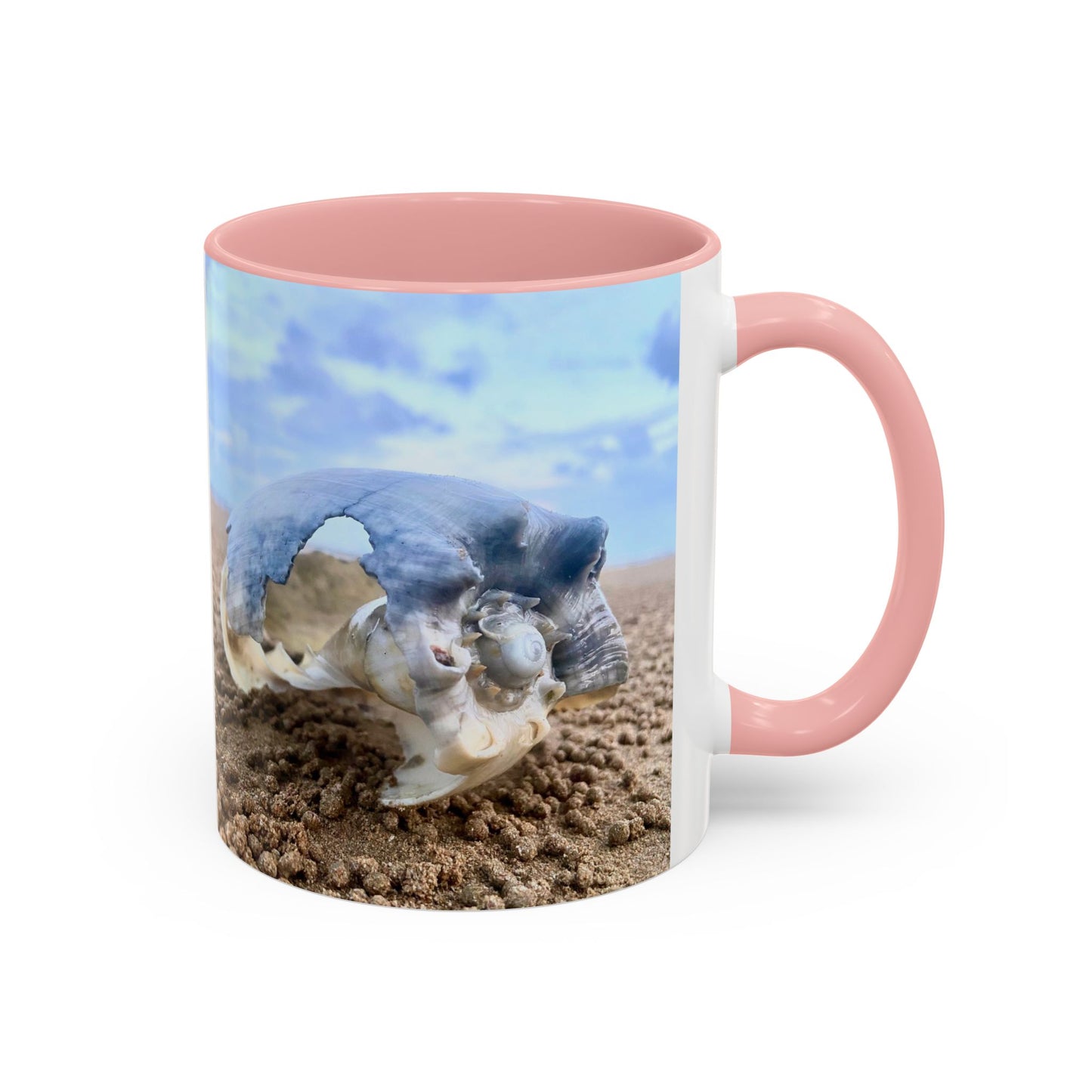 Purposely Wandering Shell Coffee Mug - Beach Vibes | Perfect Gift for Nature Lovers