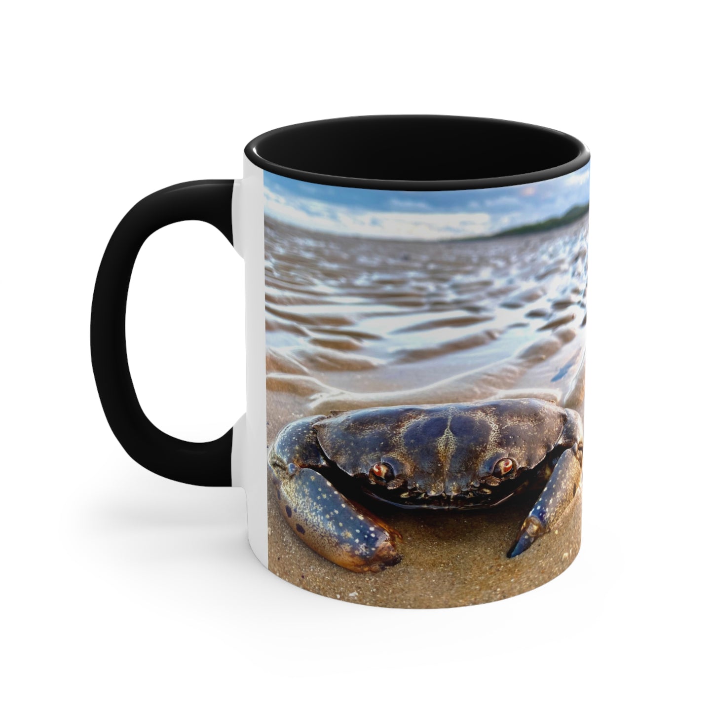 Beach Lovers- AUD PRINT Colorful Accent Mugs, 11oz