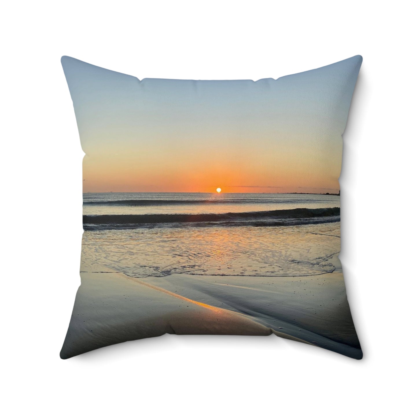Beach Lovers range- Spun Polyester Square Pillow