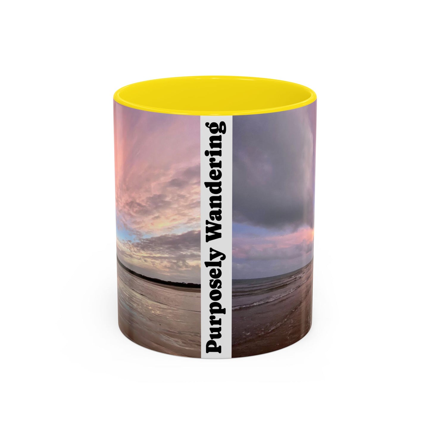 Purposely Wandering Accent Coffee Mug - 11/15oz - Perfect Gift for Beach Lovers