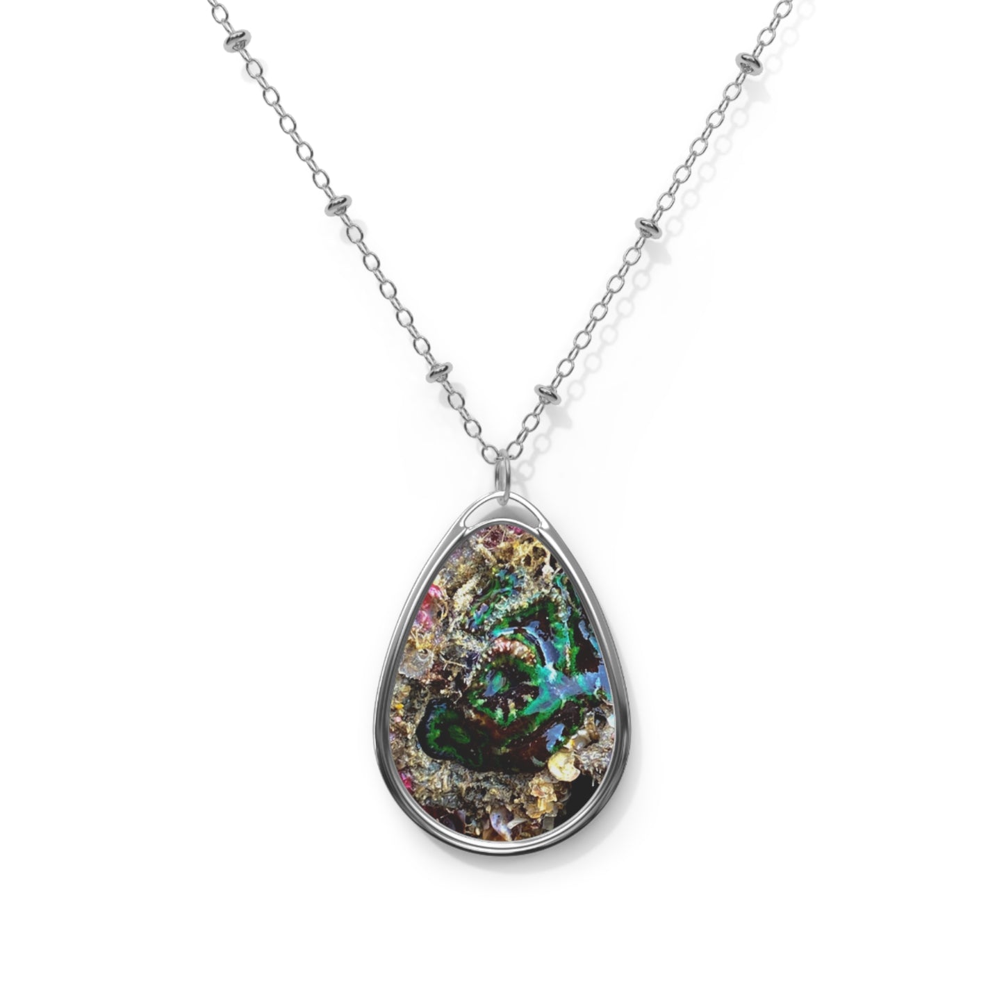 Reef range Oval Necklace