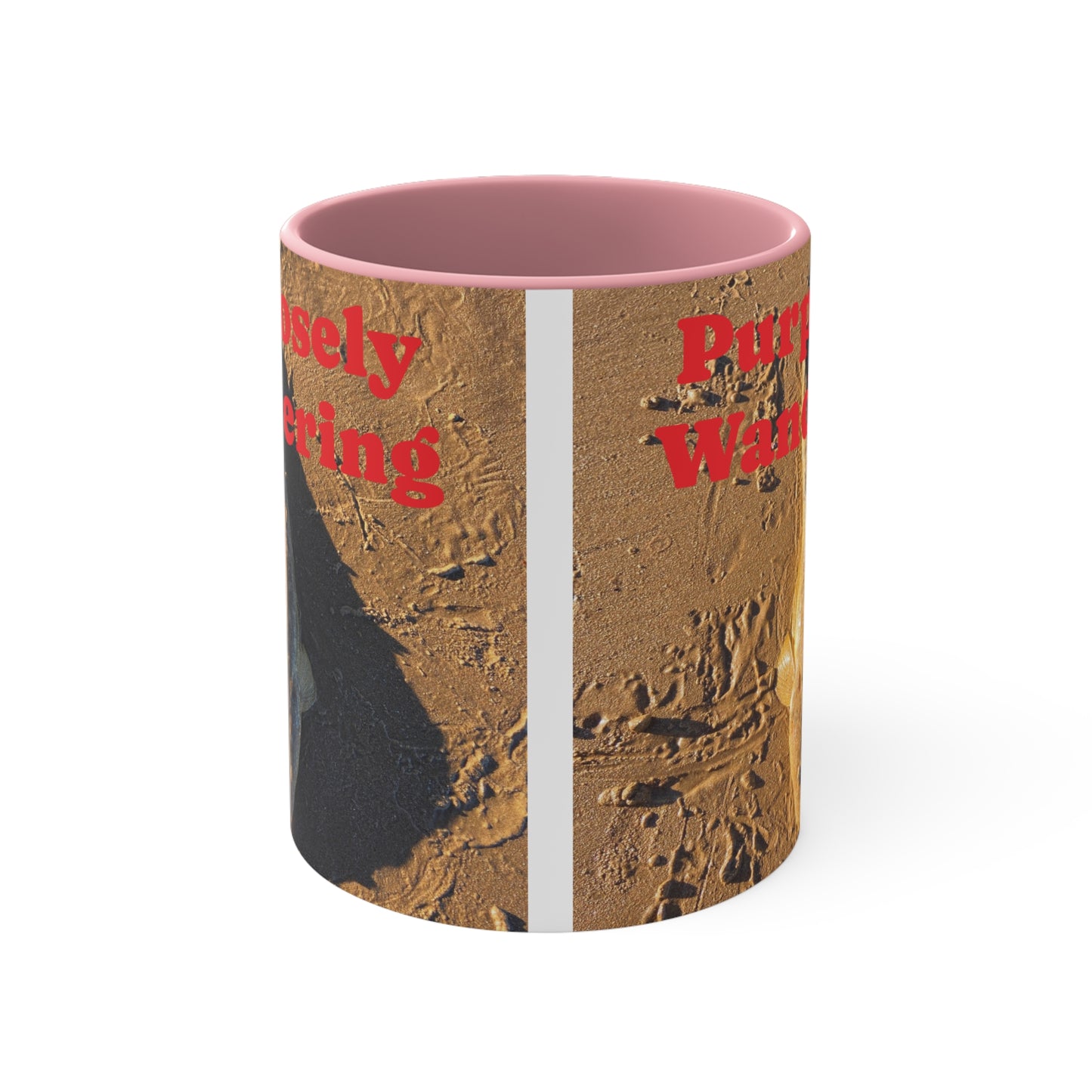 Fishing range- AUD PRINT Colorful Accent Mugs, 11oz