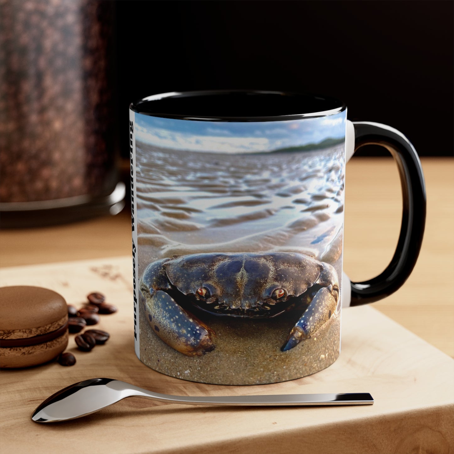 Beach Lovers- AUD PRINT Colorful Accent Mugs, 11oz