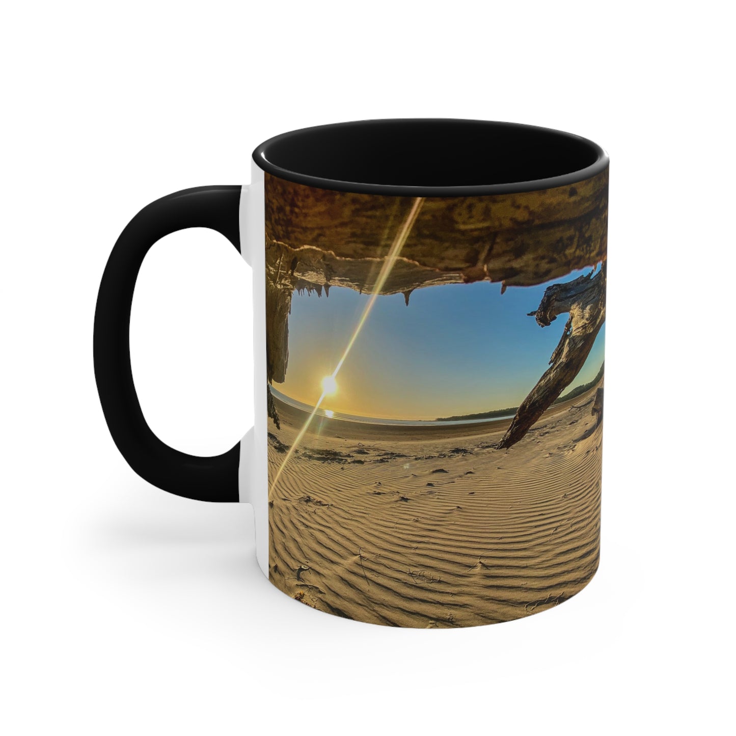 Beach Lovers range- AUD PRINT Colorful Accent Mugs, 11oz
