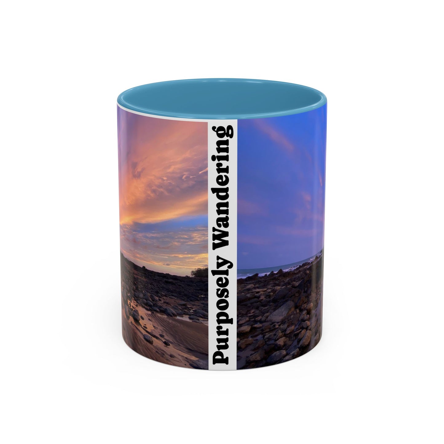 Purposefully Wandering Accent Coffee Mug - 11/15oz Scenic Design