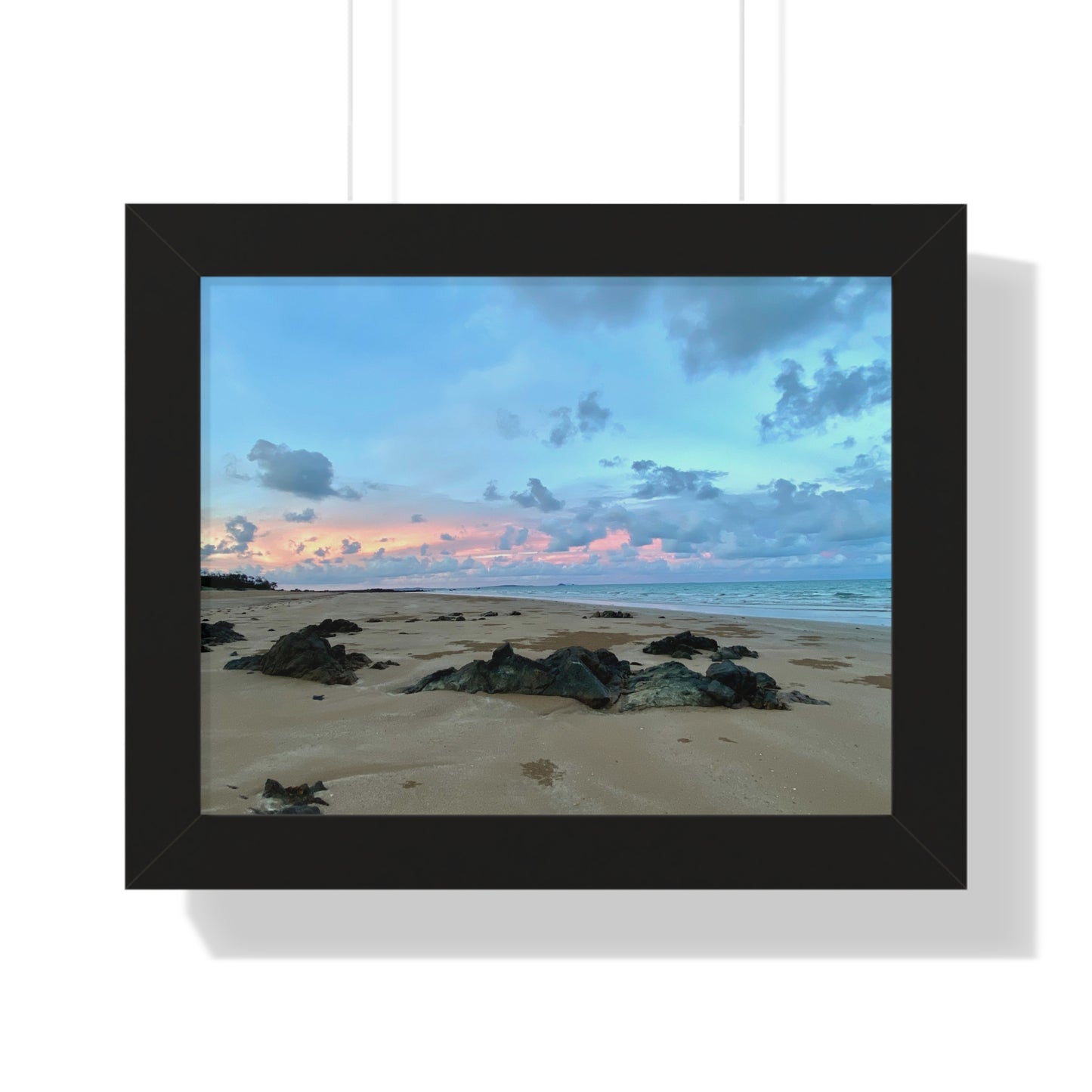 Beach Lovers range- Framed Horizontal Poster