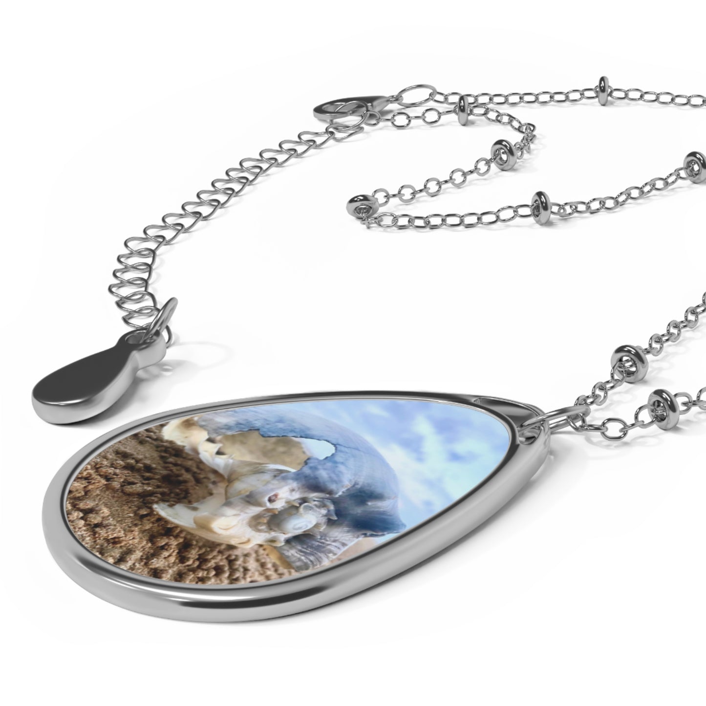 Beach Lovers range- Oval Necklace