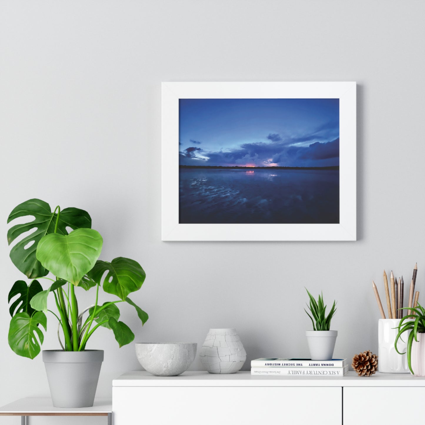 Beach Lovers range- Framed Horizontal Poster