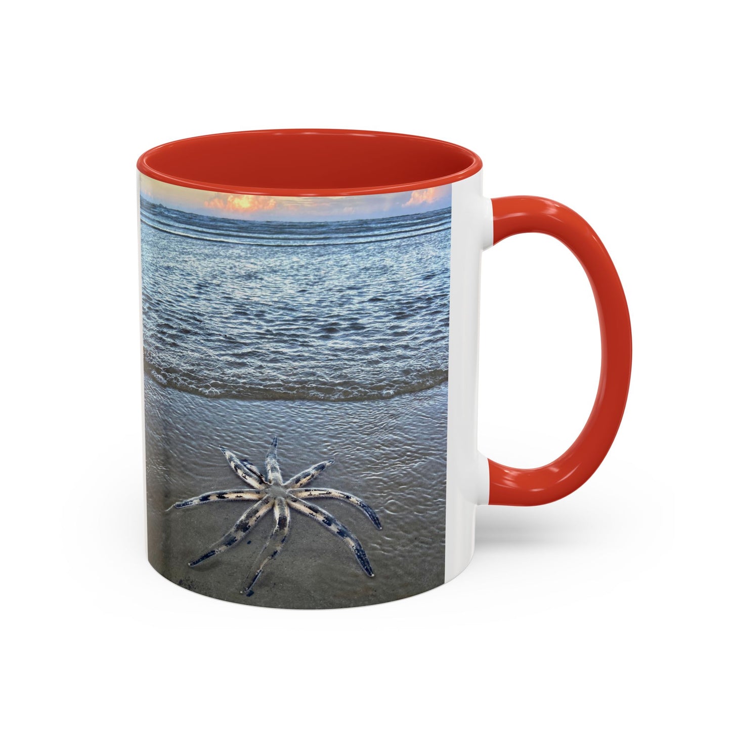Purposely Wandering Accent Coffee Mug - 11oz & 15oz Ocean Vibe Mug for Beach Lovers