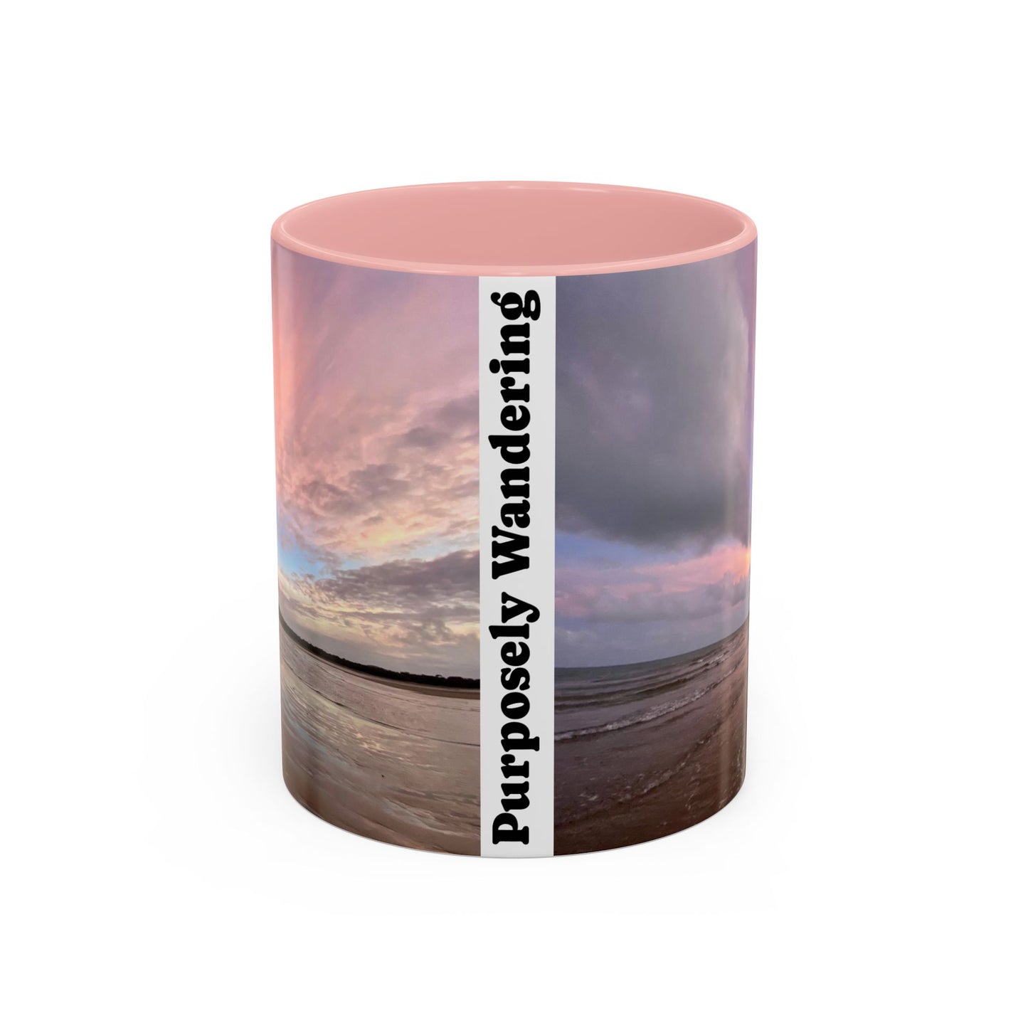 Purposely Wandering Accent Coffee Mug - 11/15oz - Perfect Gift for Beach Lovers