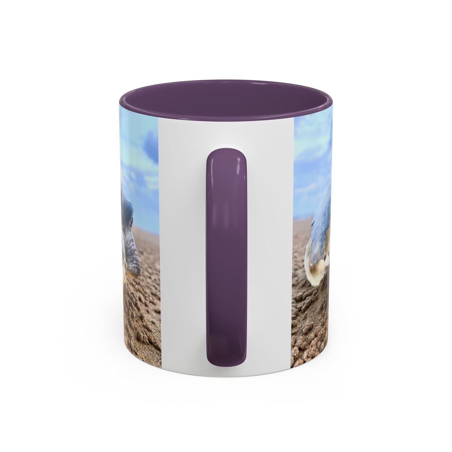 Purposely Wandering Shell Coffee Mug - Beach Vibes | Perfect Gift for Nature Lovers