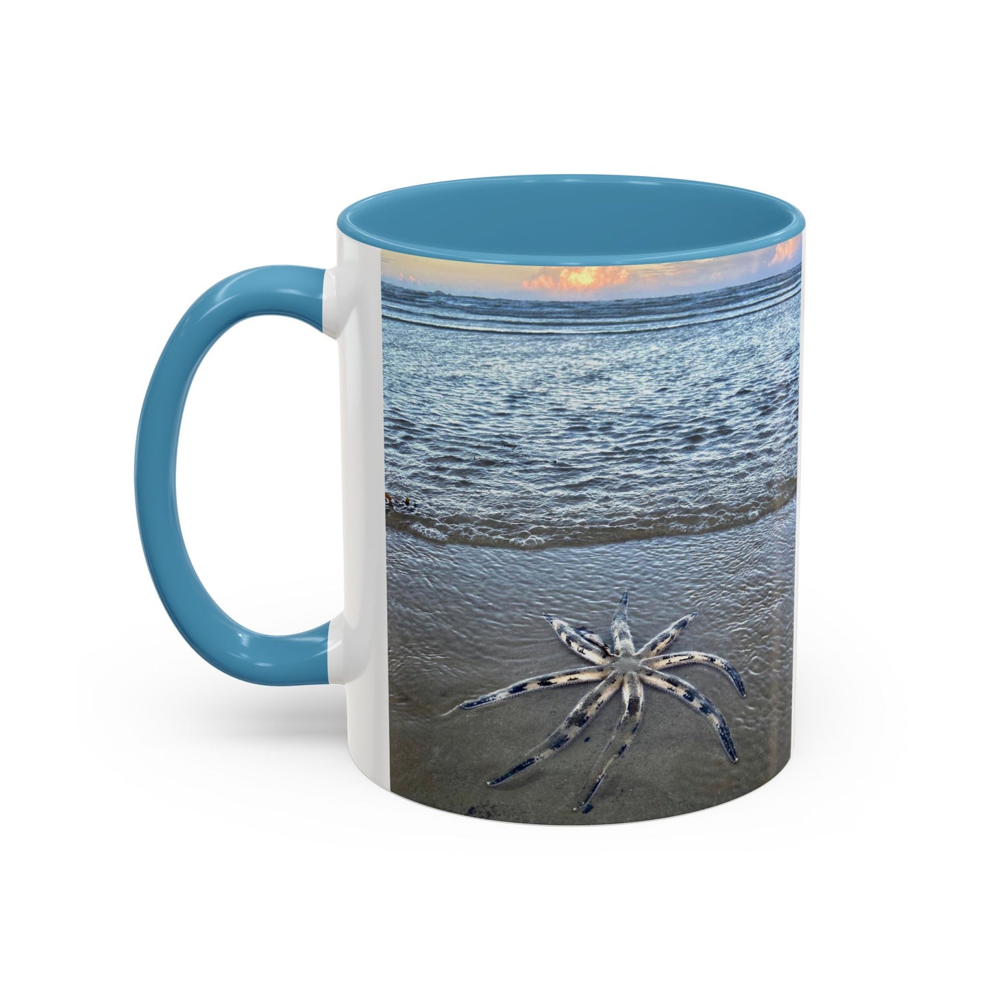 Purposely Wandering Accent Coffee Mug - 11oz & 15oz Ocean Vibe Mug for Beach Lovers