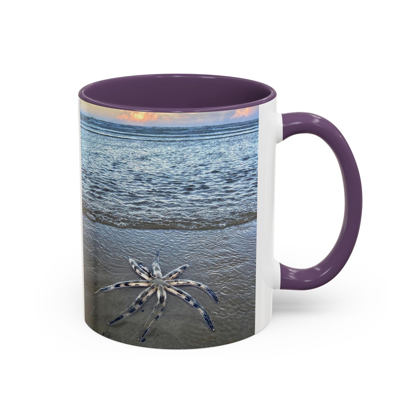 Purposely Wandering Accent Coffee Mug - 11oz & 15oz Ocean Vibe Mug for Beach Lovers