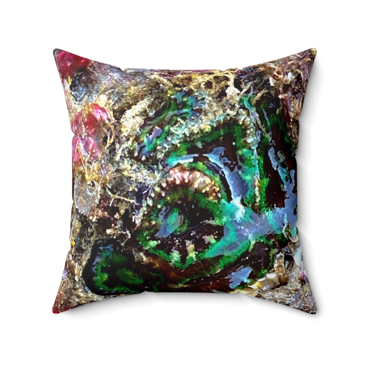 Reef range- Spun Polyester Square Pillow