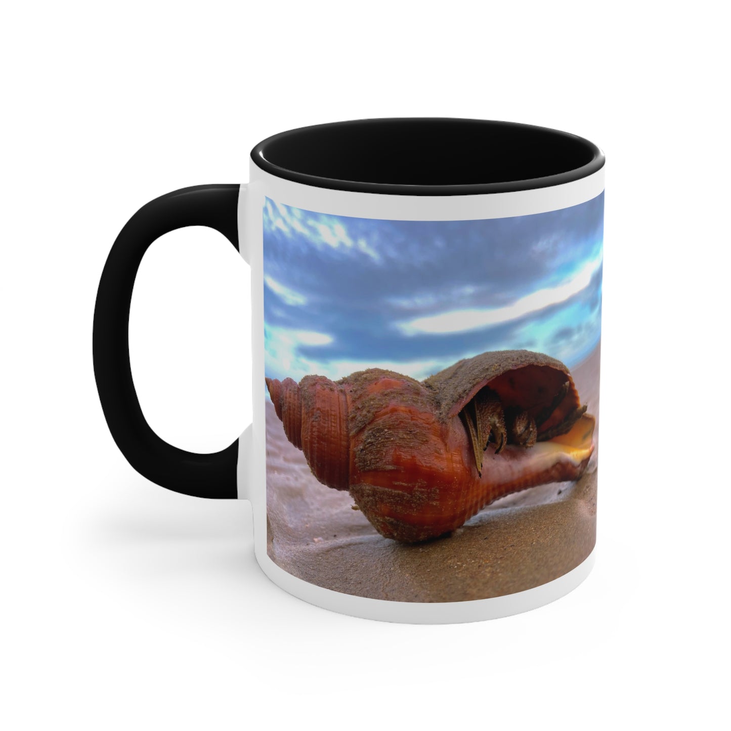 Beach Lovers range- AUD PRINT Colorful Accent Mugs, 11oz