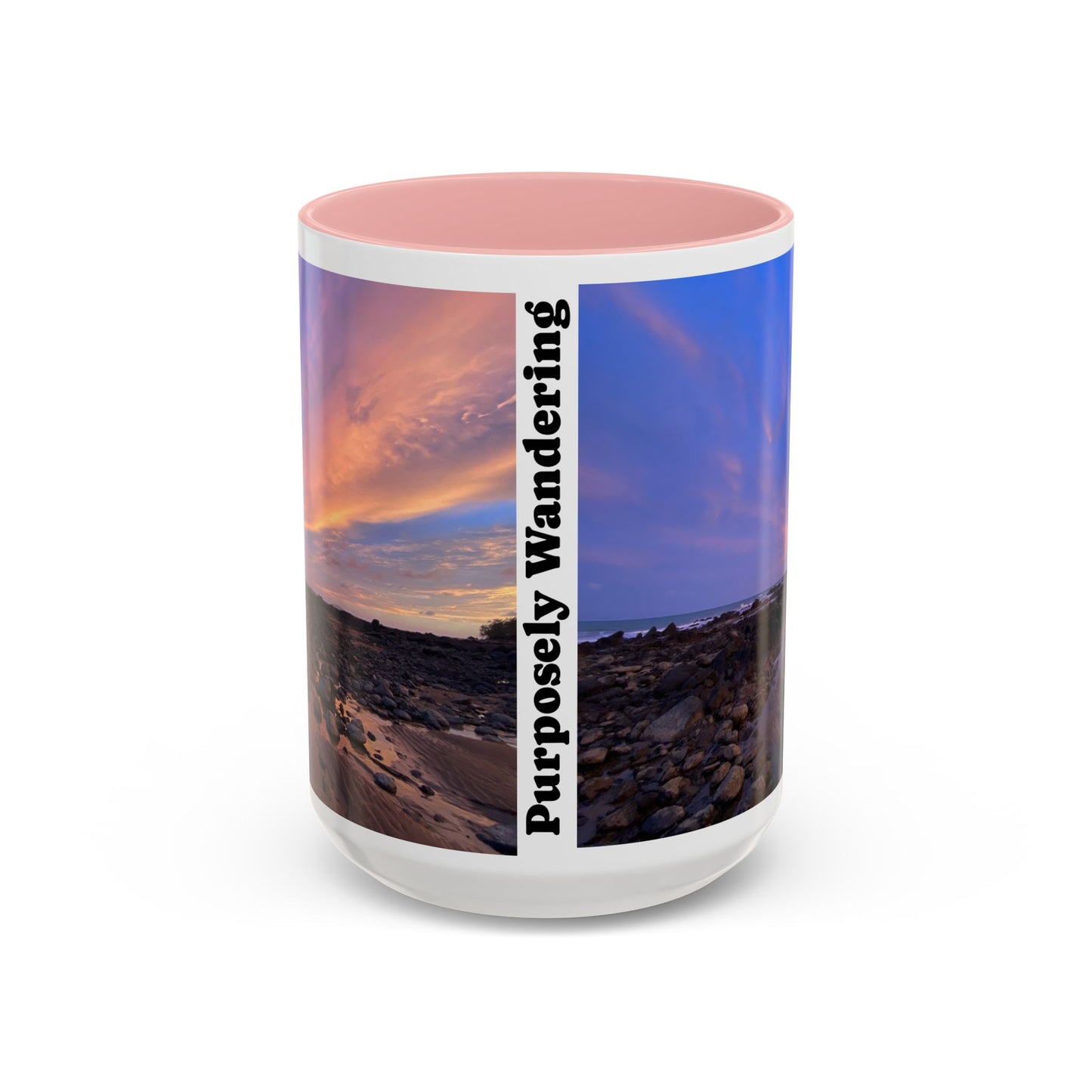 Purposefully Wandering Accent Coffee Mug - 11/15oz Scenic Design