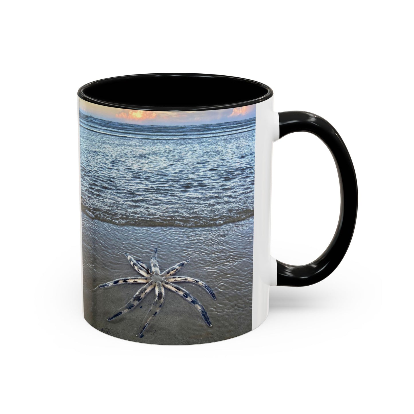Purposely Wandering Accent Coffee Mug - 11oz & 15oz Ocean Vibe Mug for Beach Lovers