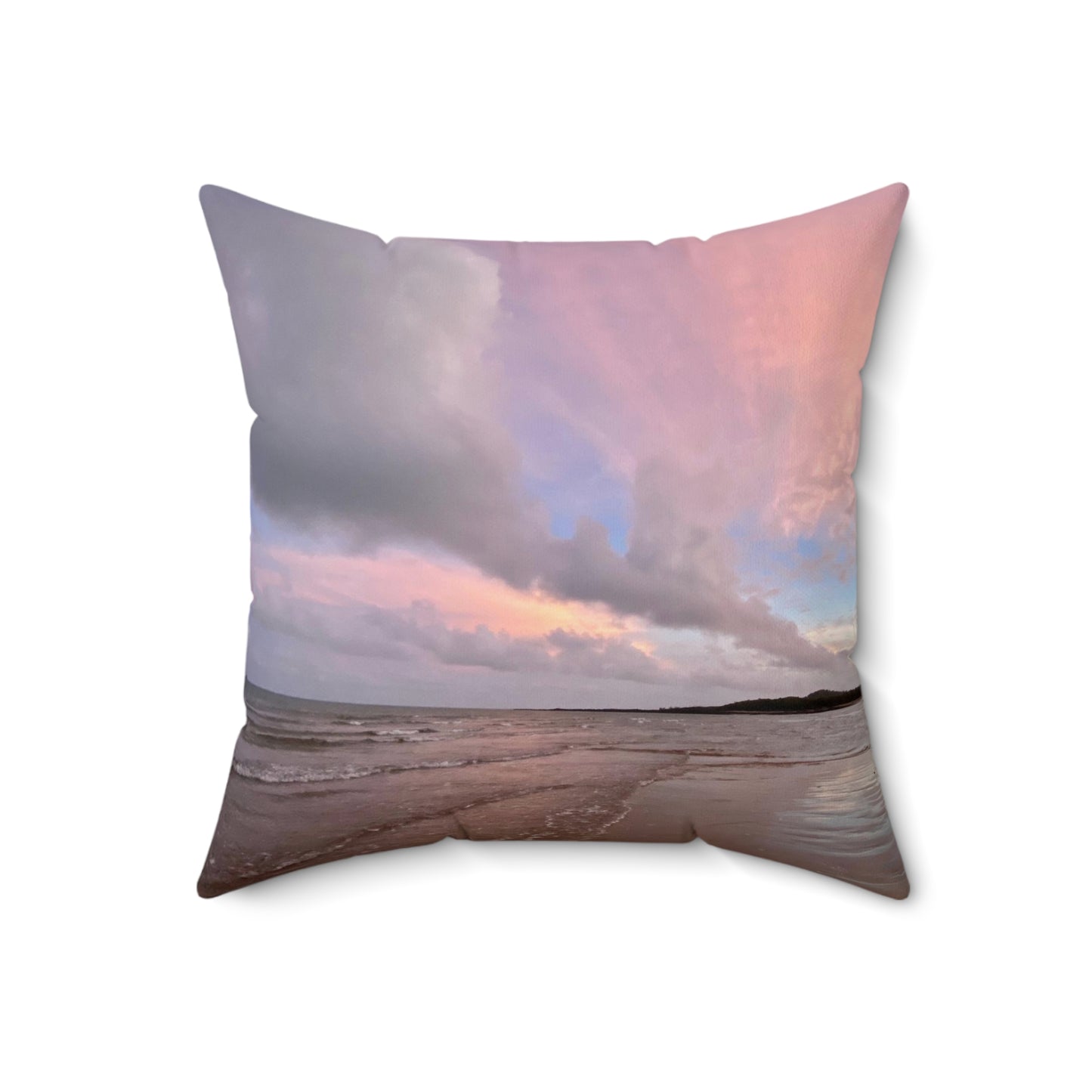 Beach Lovers range- Spun Polyester Square Pillow