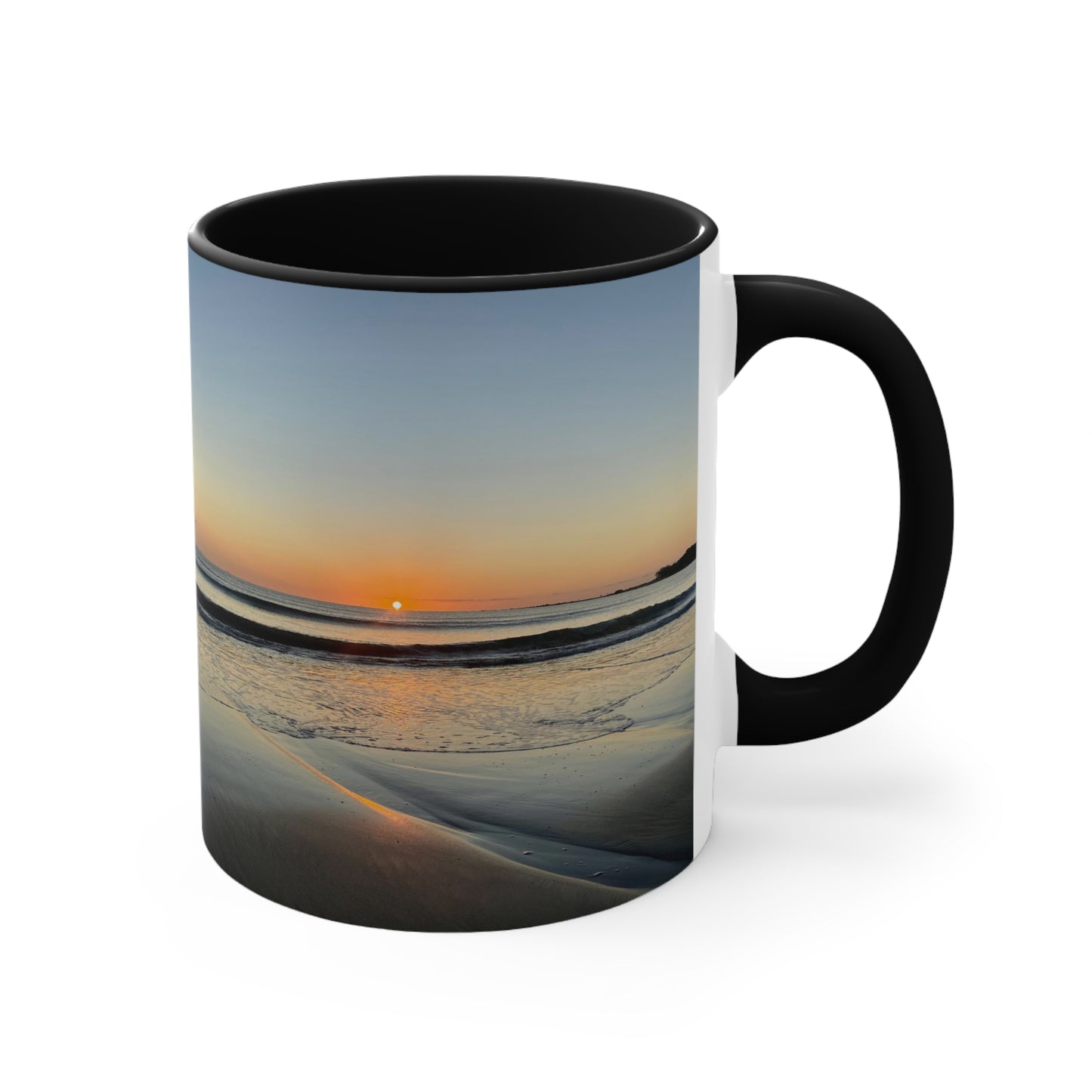Beach Lovers range- AUD PRINT Colorful Accent Mugs, 11oz