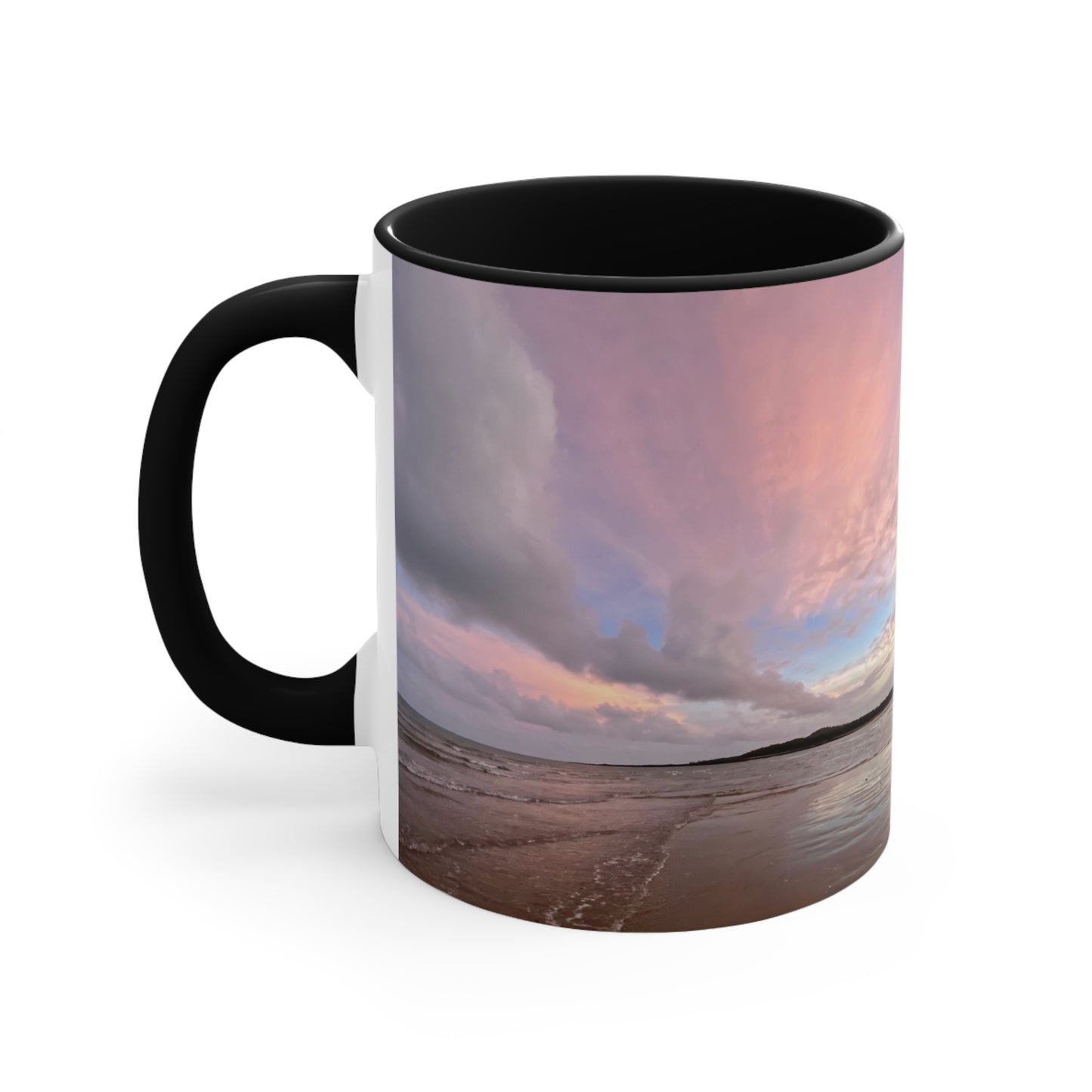 Beach Lovers range - AUD PRINT Colorful Accent Mugs, 11oz