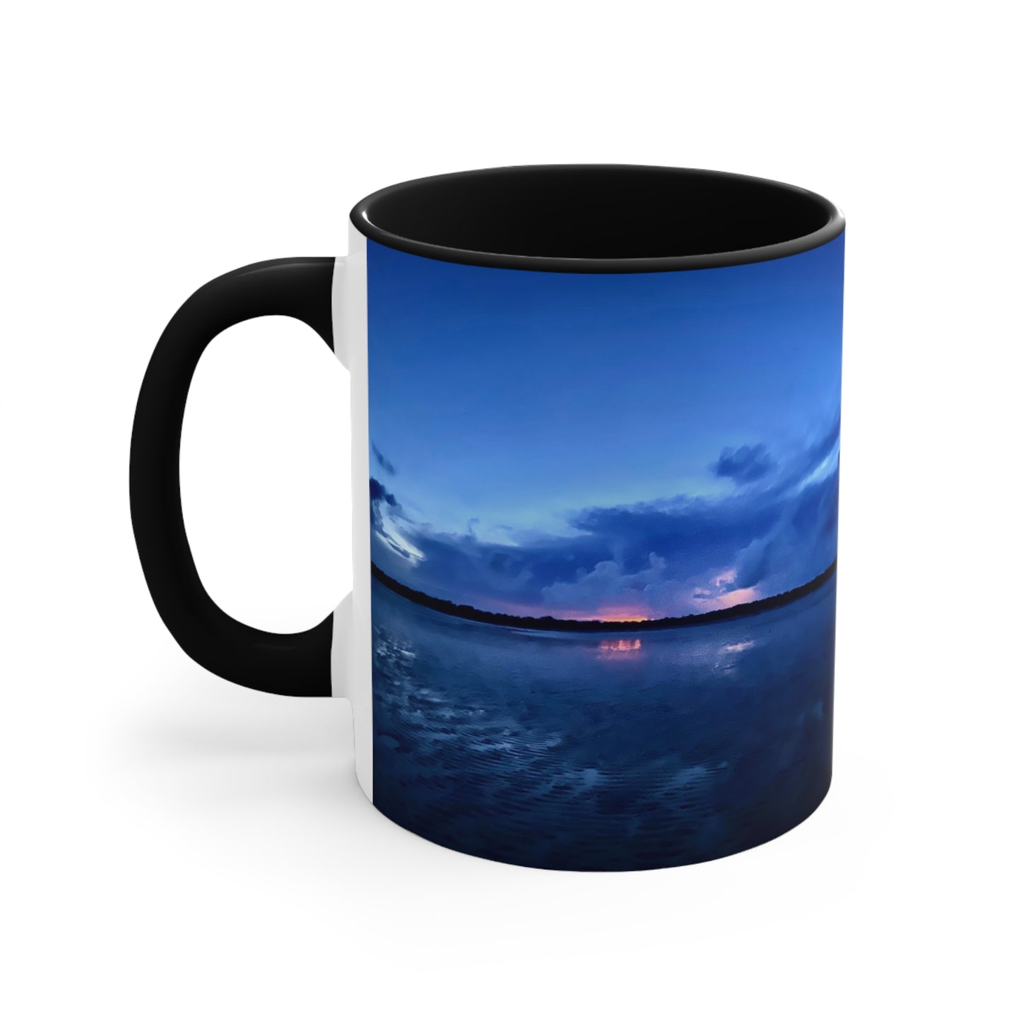 Beach Lovers range- AUD PRINT Colorful Accent Mugs, 11oz