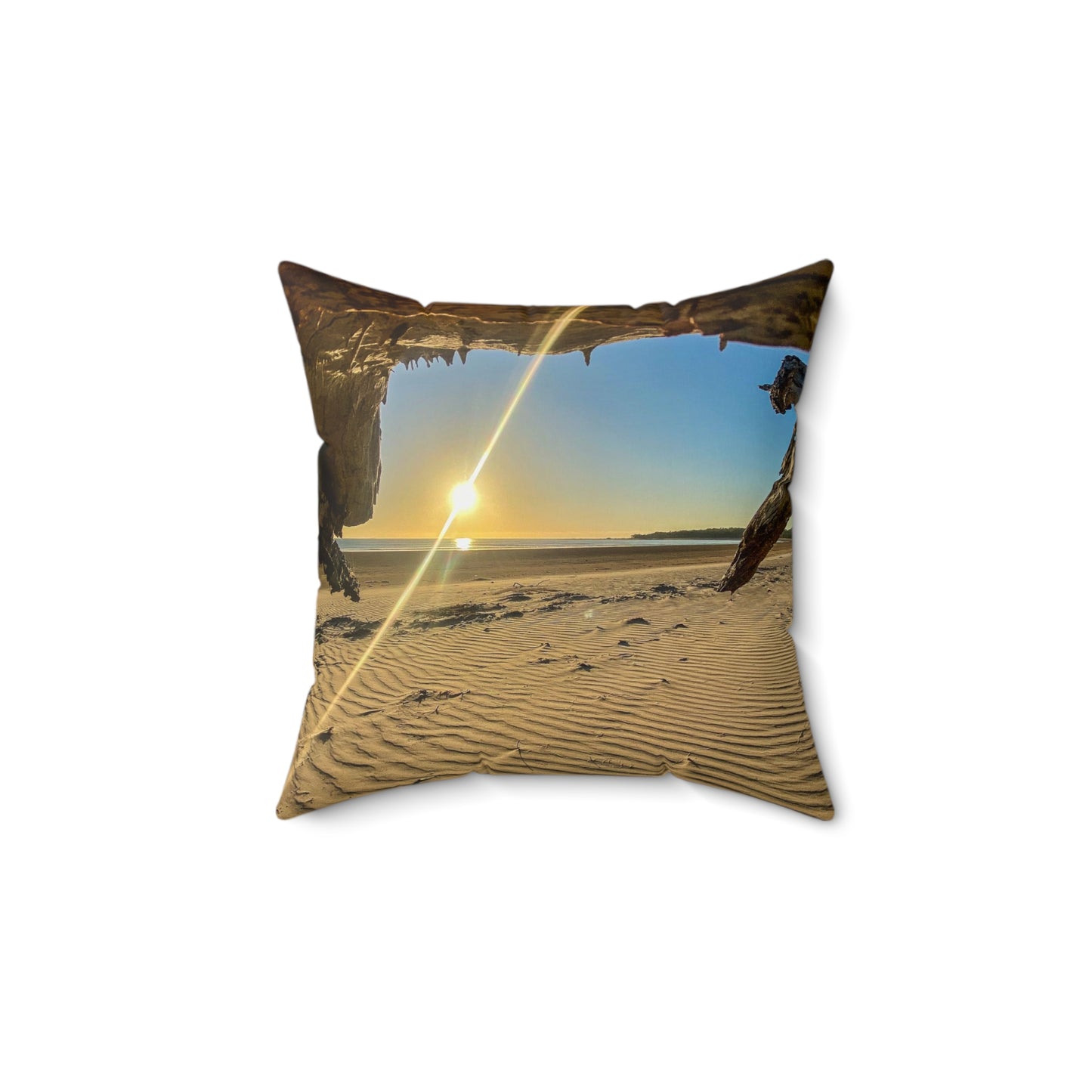 Beach Lovers range- Spun Polyester Square Pillow