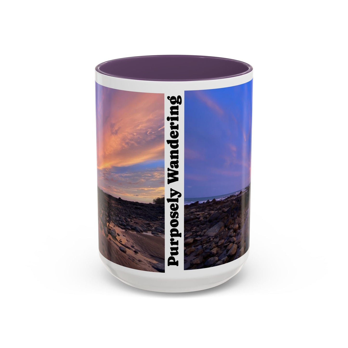 Purposefully Wandering Accent Coffee Mug - 11/15oz Scenic Design