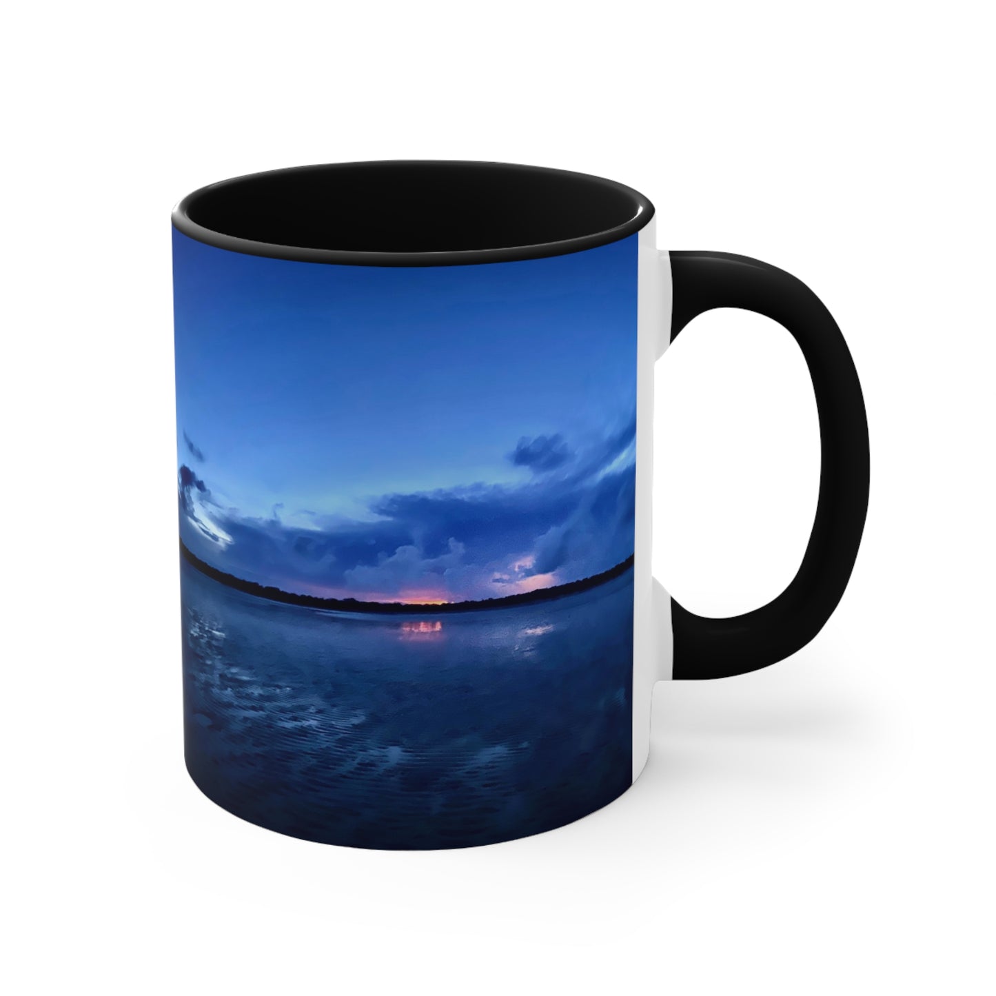 Beach Lovers range- AUD PRINT Colorful Accent Mugs, 11oz