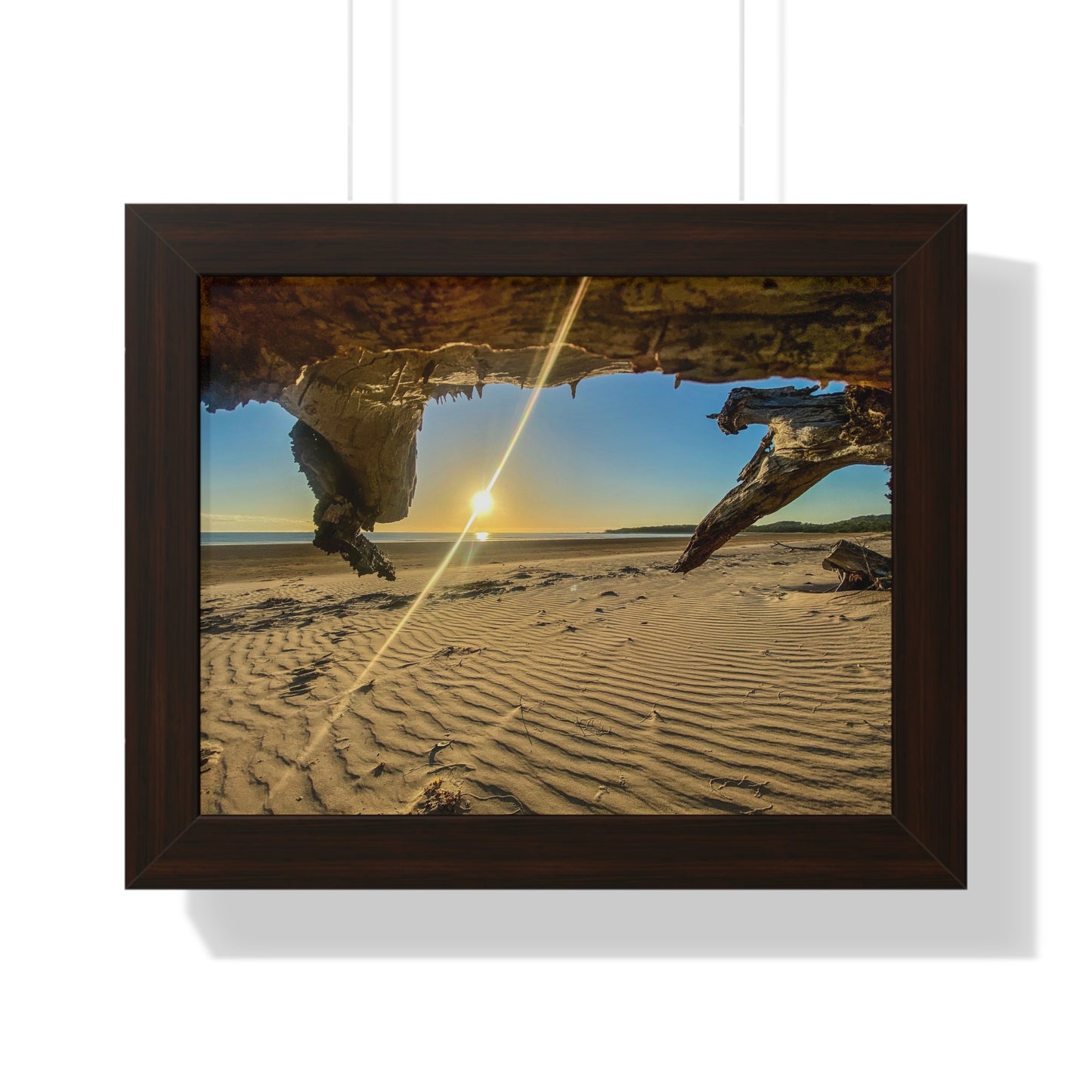 Beach Lovers range- Framed Horizontal Poster