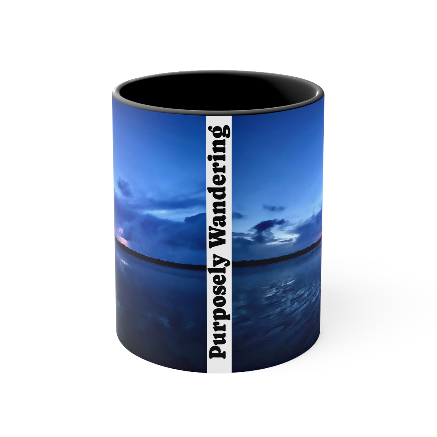 Beach Lovers range- AUD PRINT Colorful Accent Mugs, 11oz