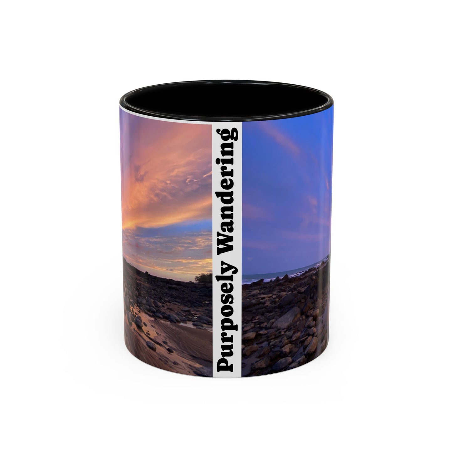 Purposefully Wandering Accent Coffee Mug - 11/15oz Scenic Design