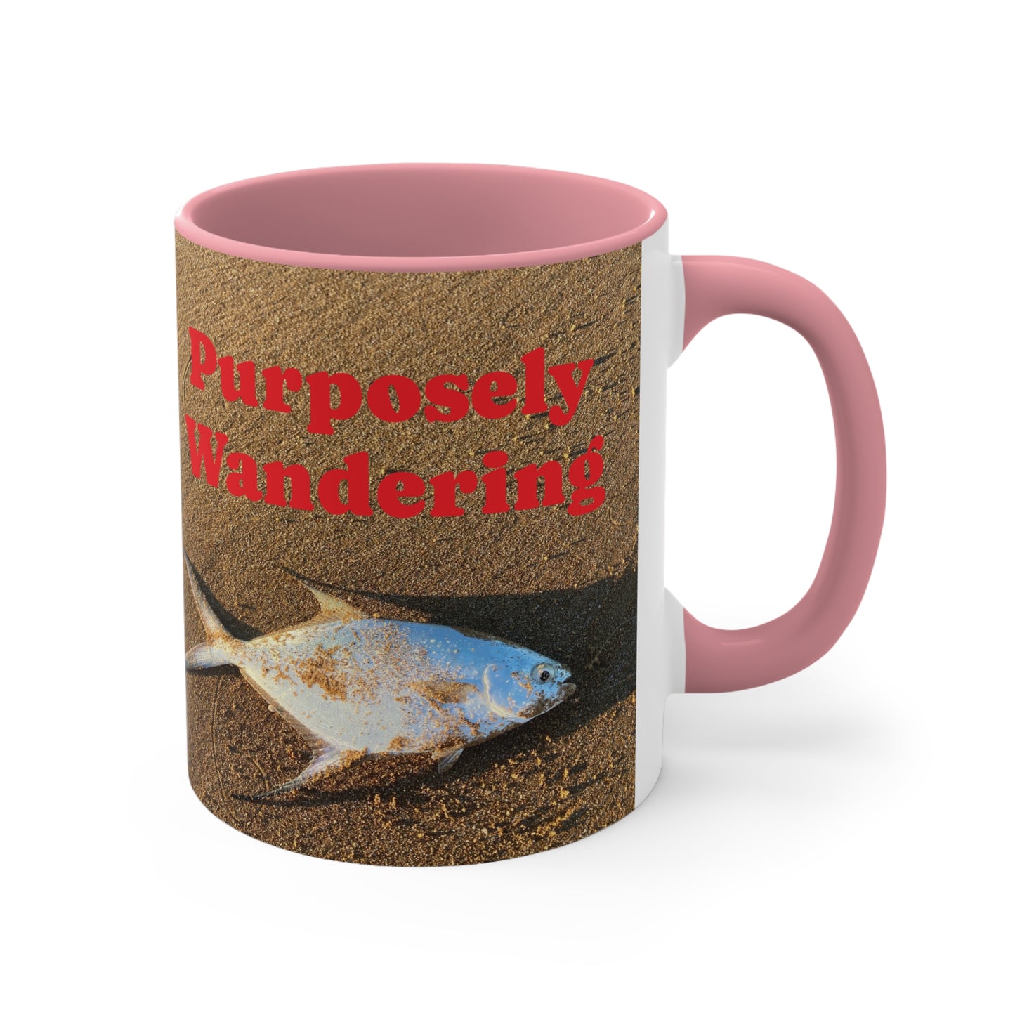 Fishing range- AUS PRINT Colorful Accent Mugs, 11oz