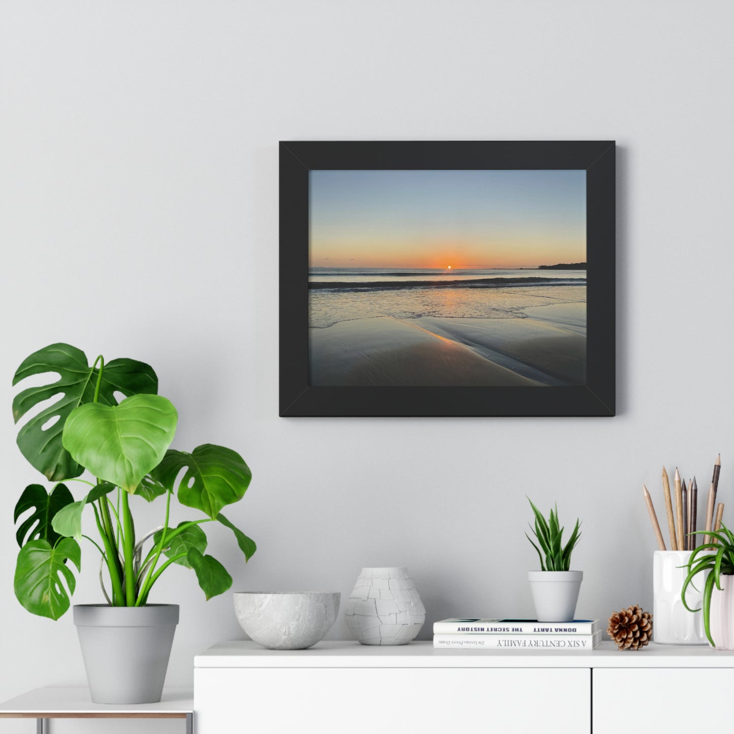 Beach Lovers range- Framed Horizontal Poster