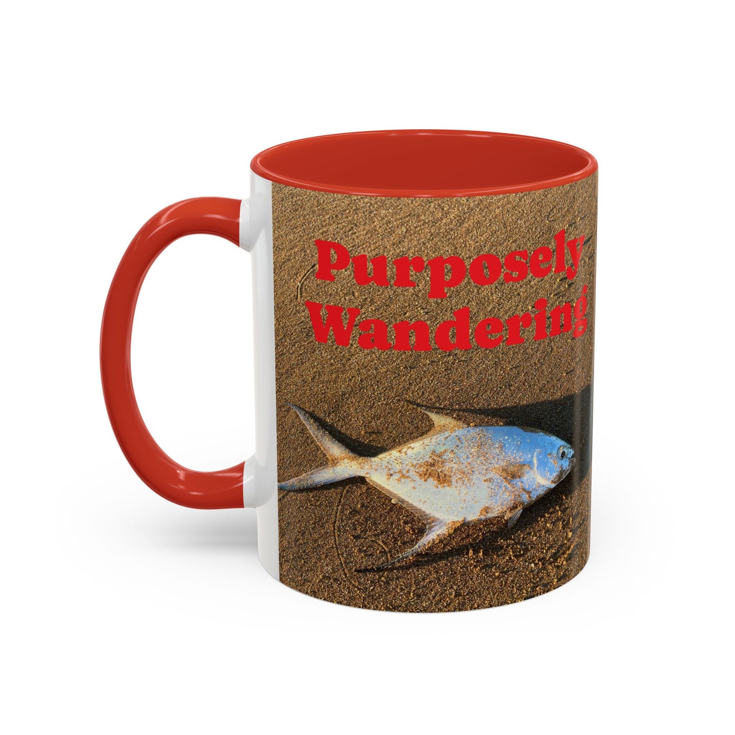 Fishing- Dart Accent Coffee Mug (11, 15oz)