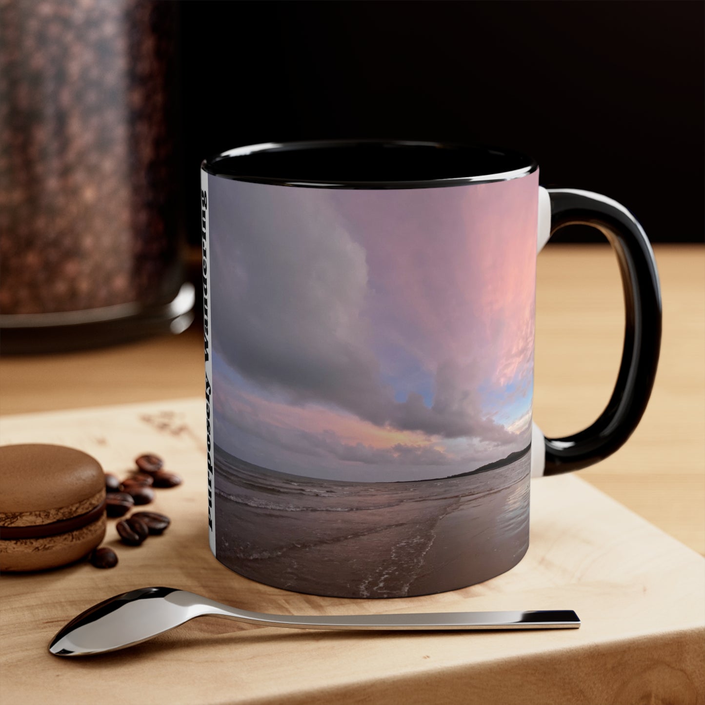 Beach Lovers range - AUD PRINT Colorful Accent Mugs, 11oz