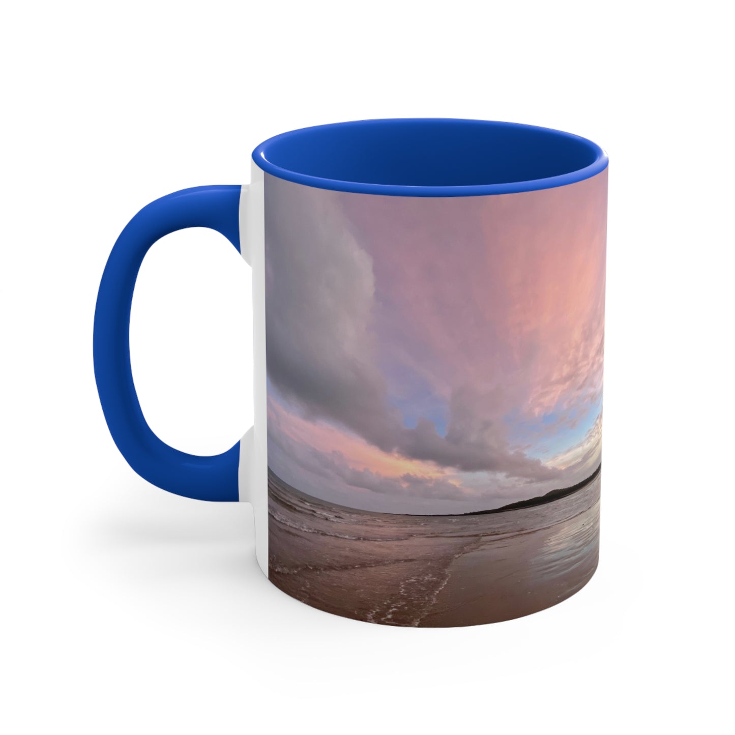 Beach Lovers range - AUD PRINT Colorful Accent Mugs, 11oz
