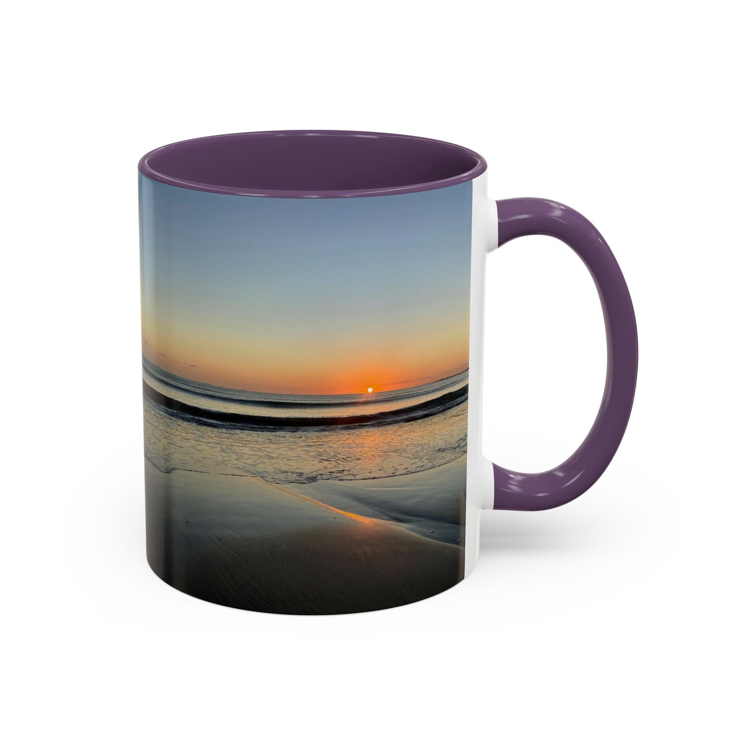 Inspirational Sunrise Coffee Mug - "Purposely Wandering" - 11oz & 15oz