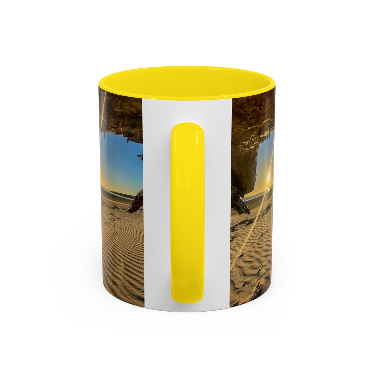 Purposely Wandering Accent Coffee Mug - Coastal Adventure Design - Perfect Gift for Nature Lovers
